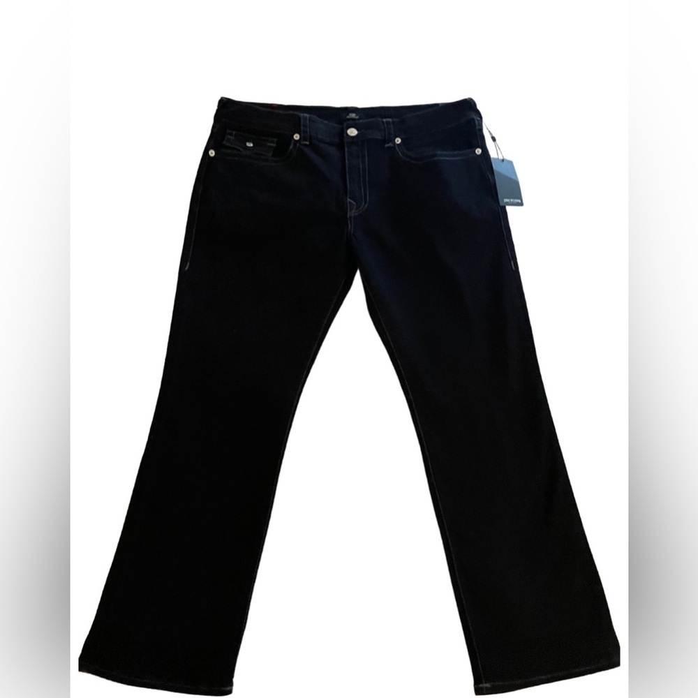 True Religion Black Relaxed Straight Pants! New With Tags!!
